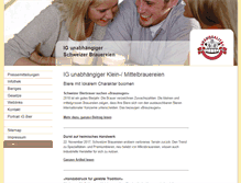 Tablet Screenshot of bierig.ch